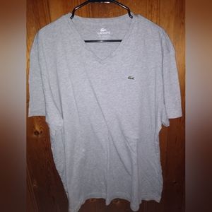 Lacoste V Neck T Shirt